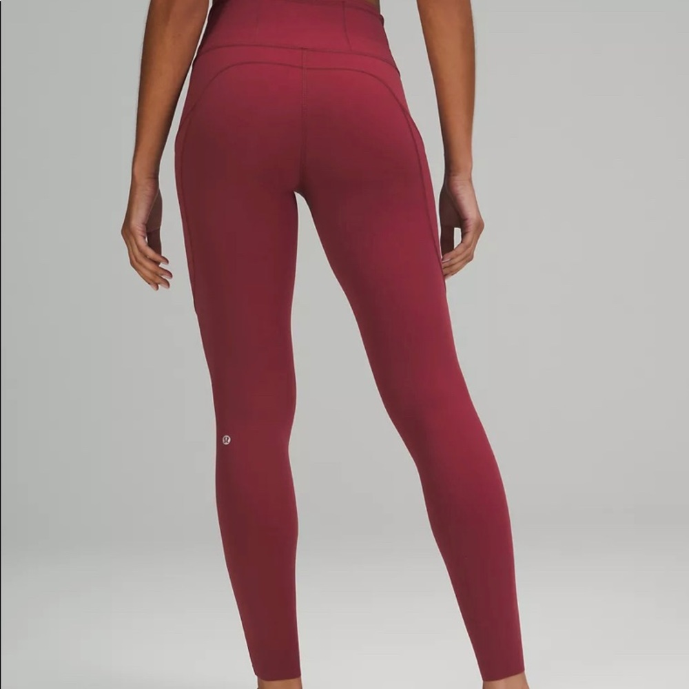 Lululemon Fast & Free Brushed Fabric High-Rise Tight